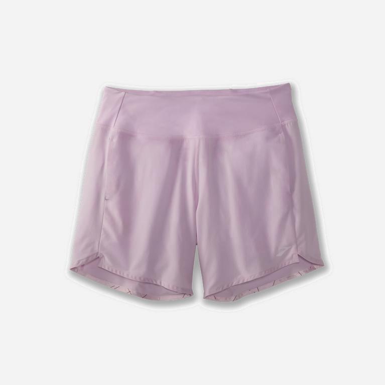 Brooks Chaser 7 Womens Running Shorts - Orchid Haze/Purple - Philippines (915027FMX)